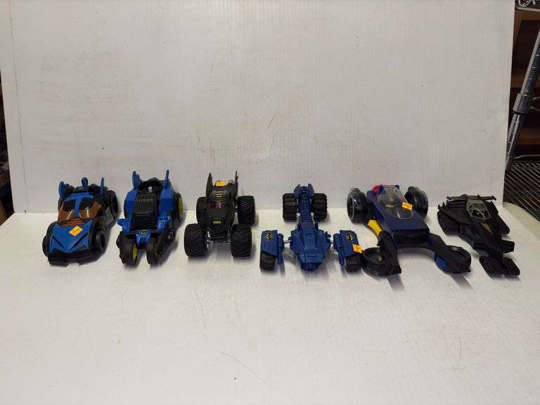 Assortment of Batman Vehicles