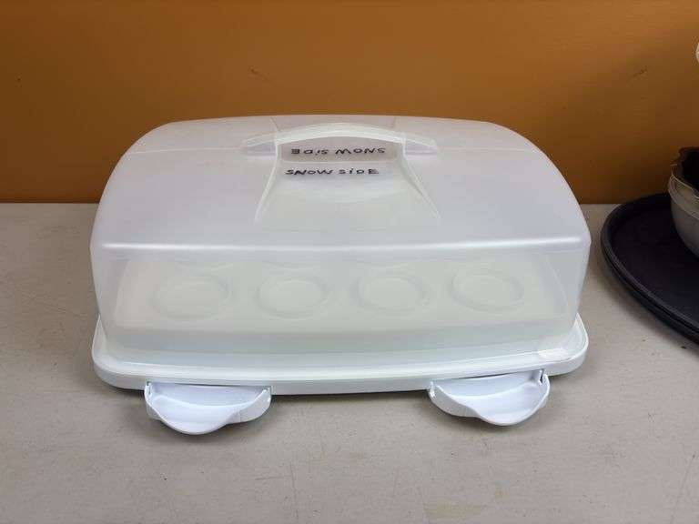 Cupcake Tray & Plastic Bowls