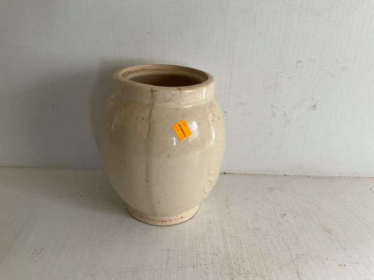 McCoy Creamy Ivory Stone Jar