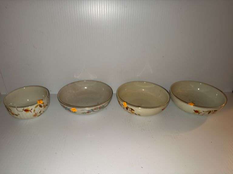 Halls Superior Kitchenware Porcelain Bowls