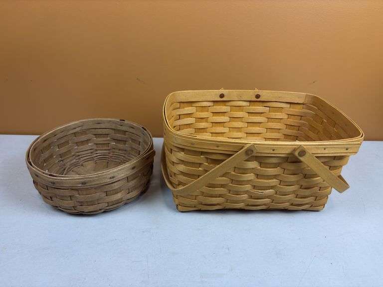2 Longaberger baskets