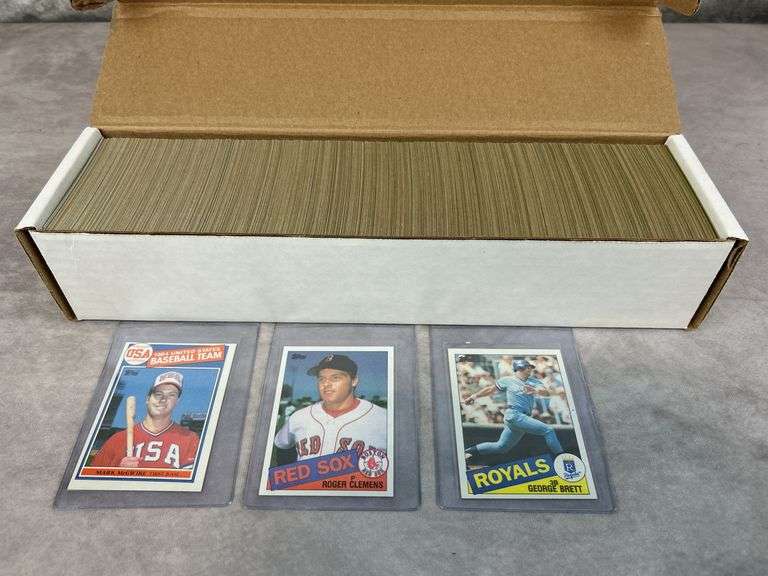 1985 Topps Baseball Complete Set