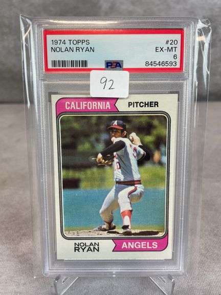 1974 Topps Nolan Ryan PSA 6