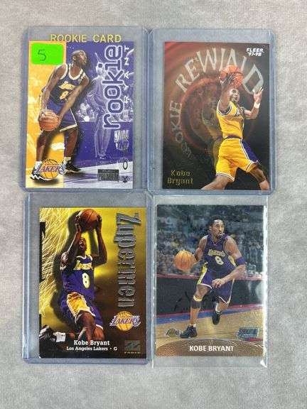 Kobe Bryant (Rookie) plus Chrome & 'Zupermen' card