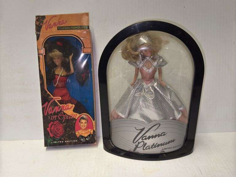 (2) Vintage Vanna Barbie Dolls