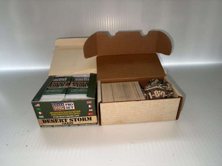 Desert Storm Collectable Cards