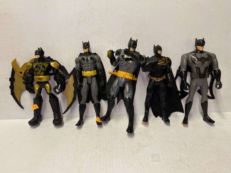 (5) Batman Action Figures