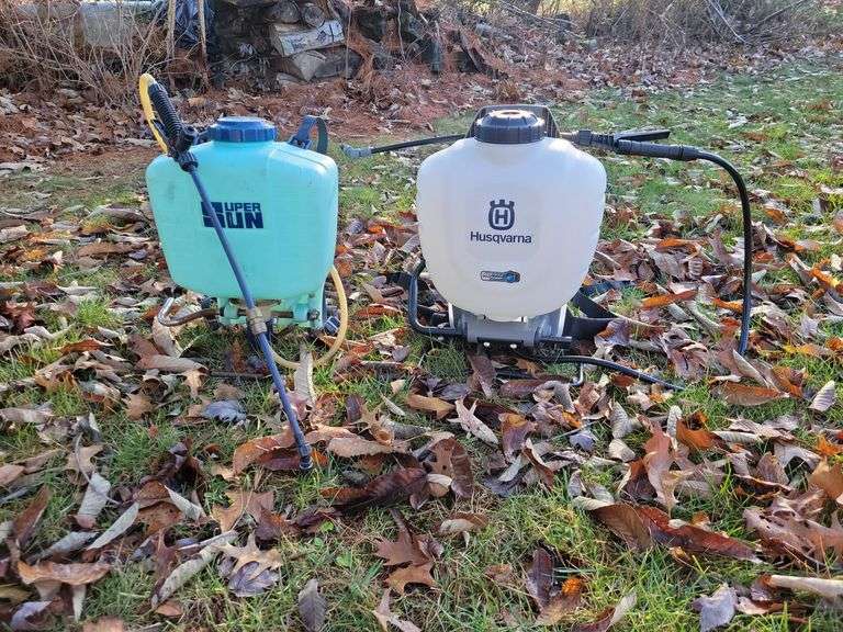 Husqvarna & SuperSun backpack sprayers