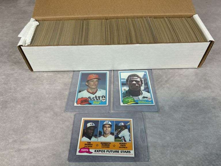 1981 Topps Baseball Complete Set
