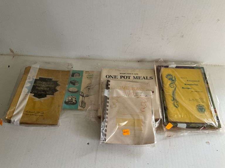 Vintage Recipe Books