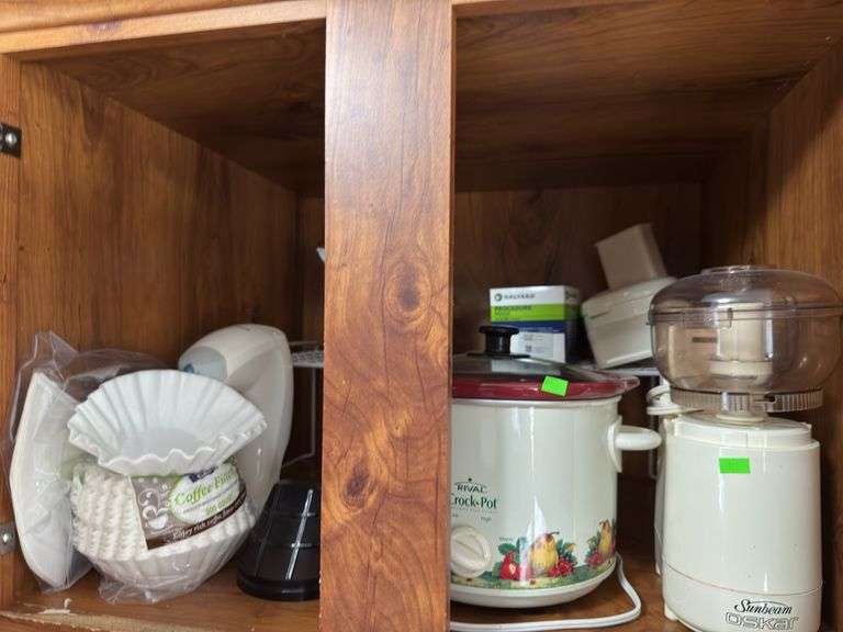 Crock pot and coffee filters