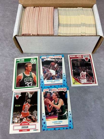 1989-1990 and 1990-1991 Fleer basketball sets