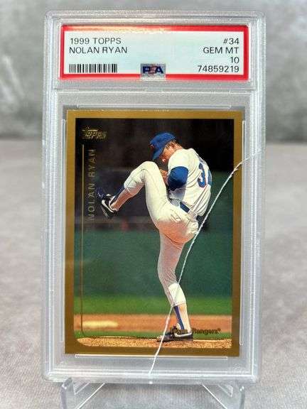 1999 Topps Nolan Ryan PSA 10