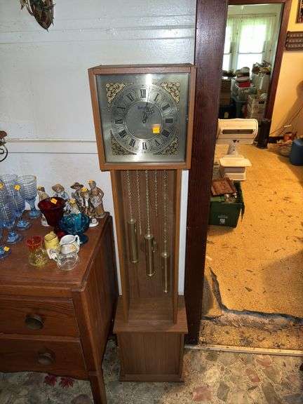 Vintage Bentley Grandfather Clock