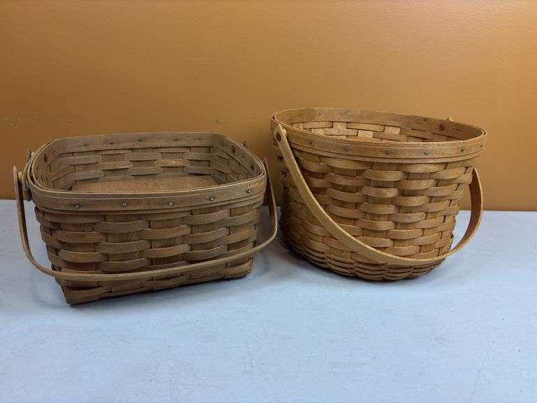 2 Longaberger Baskets