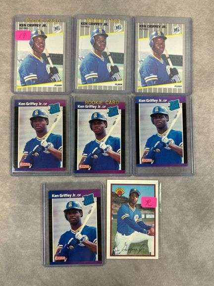 Ken Griffey Jr, Rookie lot of 8