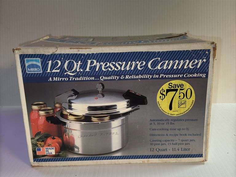 Mirro 12 Quart Pressure Canner