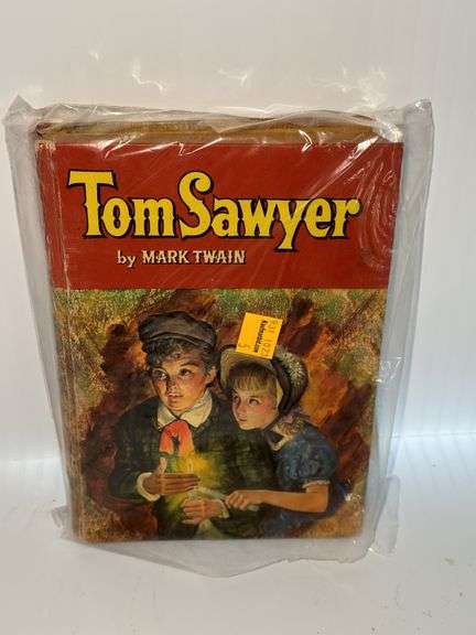 Vintage Tom Sawyer Book by Mark Twain