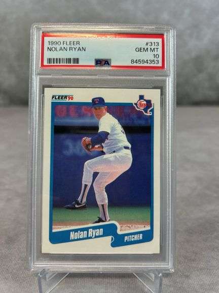 1990 Fleer Nolan Ryan PSA 10