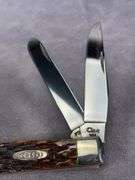 1993 CASE XX BROWN BONE PEACH SEED JIG TRAPPER