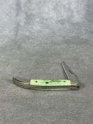 2005 CASE XX EMERALD GREEN BONE TINY TOOTHPICK