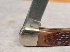 TWO (2) REMINGTON R5 LOCKBACK KNIVES, ONE IS A CHRISTMAS KNIFE