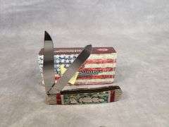 2012 CASE XX BRIAN YELLOWHORSE CUSTOM TRAPPER, 1 OF 100