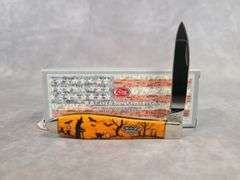 2018 CASE XX TEARDROP WITH CUSTOM HALLOWEEN SCRIMSHAW