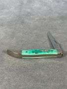 2003 CASE XX JADE BONE TINY TOOTHPICK, ARROW SHIELD