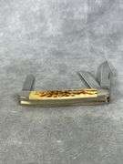 2020 CASE XX ANTIQUE BONE PEACH SEED JIG MED. STOCKMAN 6318