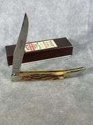 SCHATT AND MORGAN TITUSVILLE DEEP GROOVED BONE LARGE TOOTHPICK