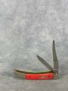 2007 CASE XX RED/GREEN BONE MAGICIAN'S TINY TOOTHPICK