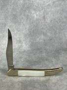 THREE PARKER CUT. CO. LARGE TOOTHPICKS, STAG, MOTHER OF PEARL, GLITTER STRIPE, ALL ARE SERIAL #380