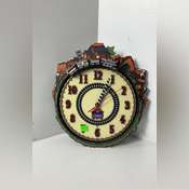 LIONEL Train Clock 掛け時計 Lionel 100th Anniversary Train Clock Works, No Sound Train
