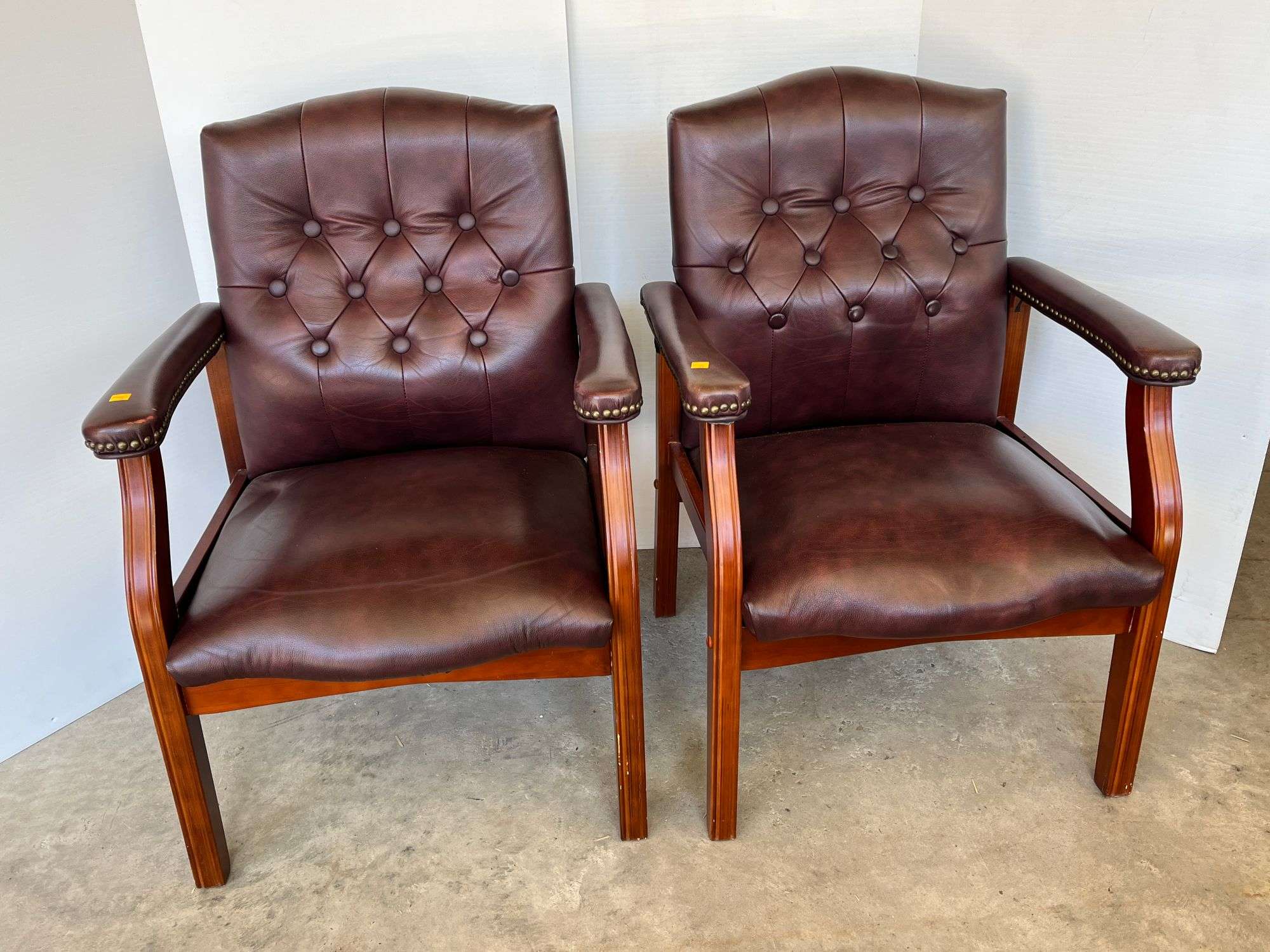Two Waiting Room Chairs