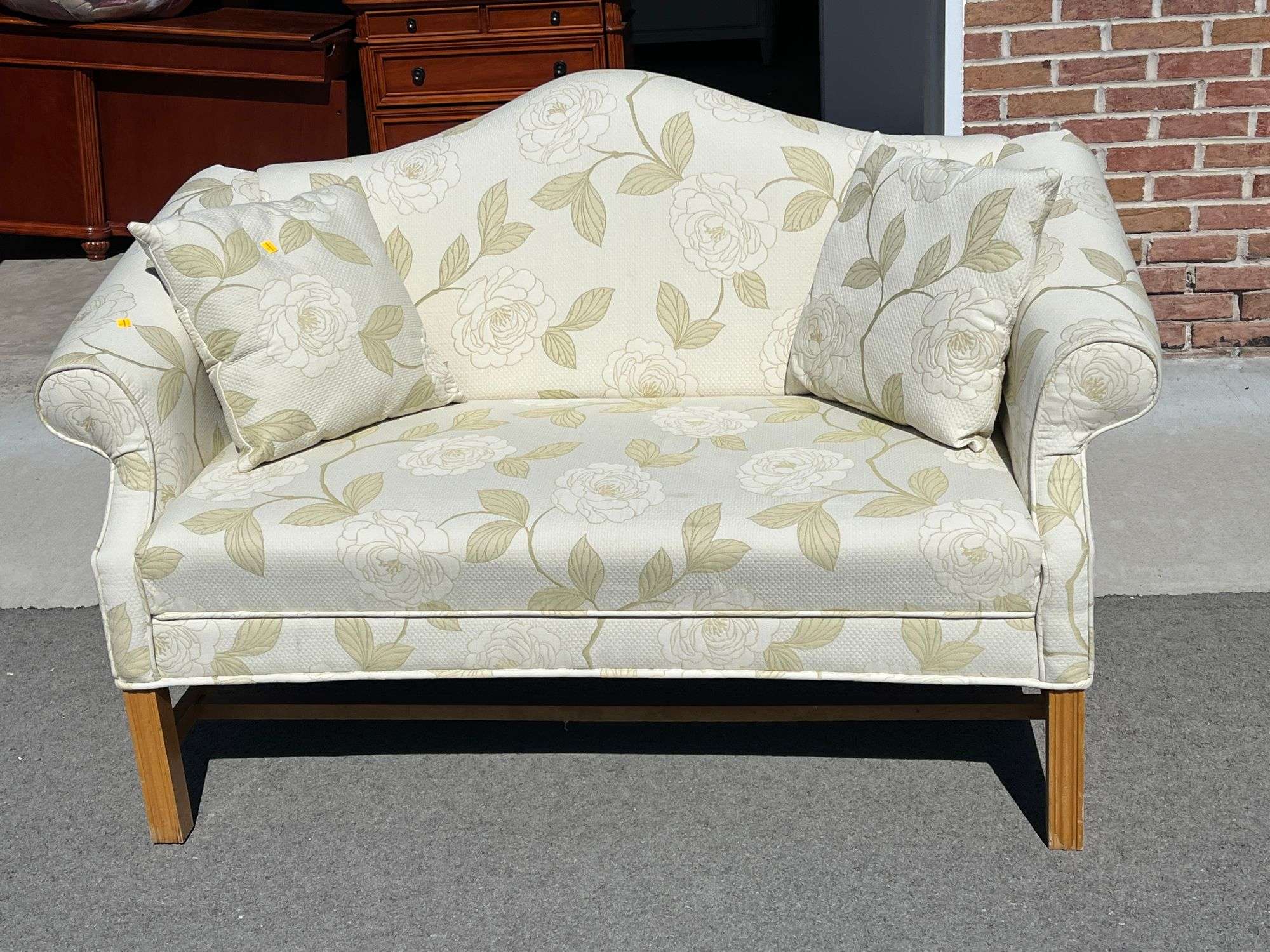 Upholstered Settee