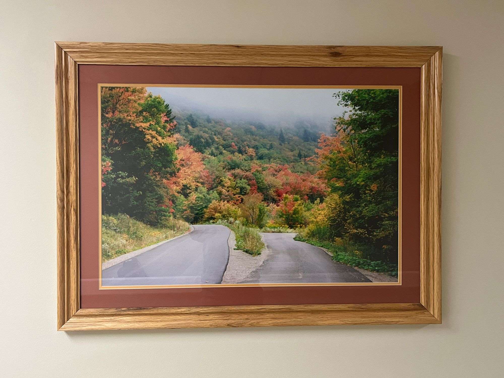 Oak Fall Print by Jerry Pastine