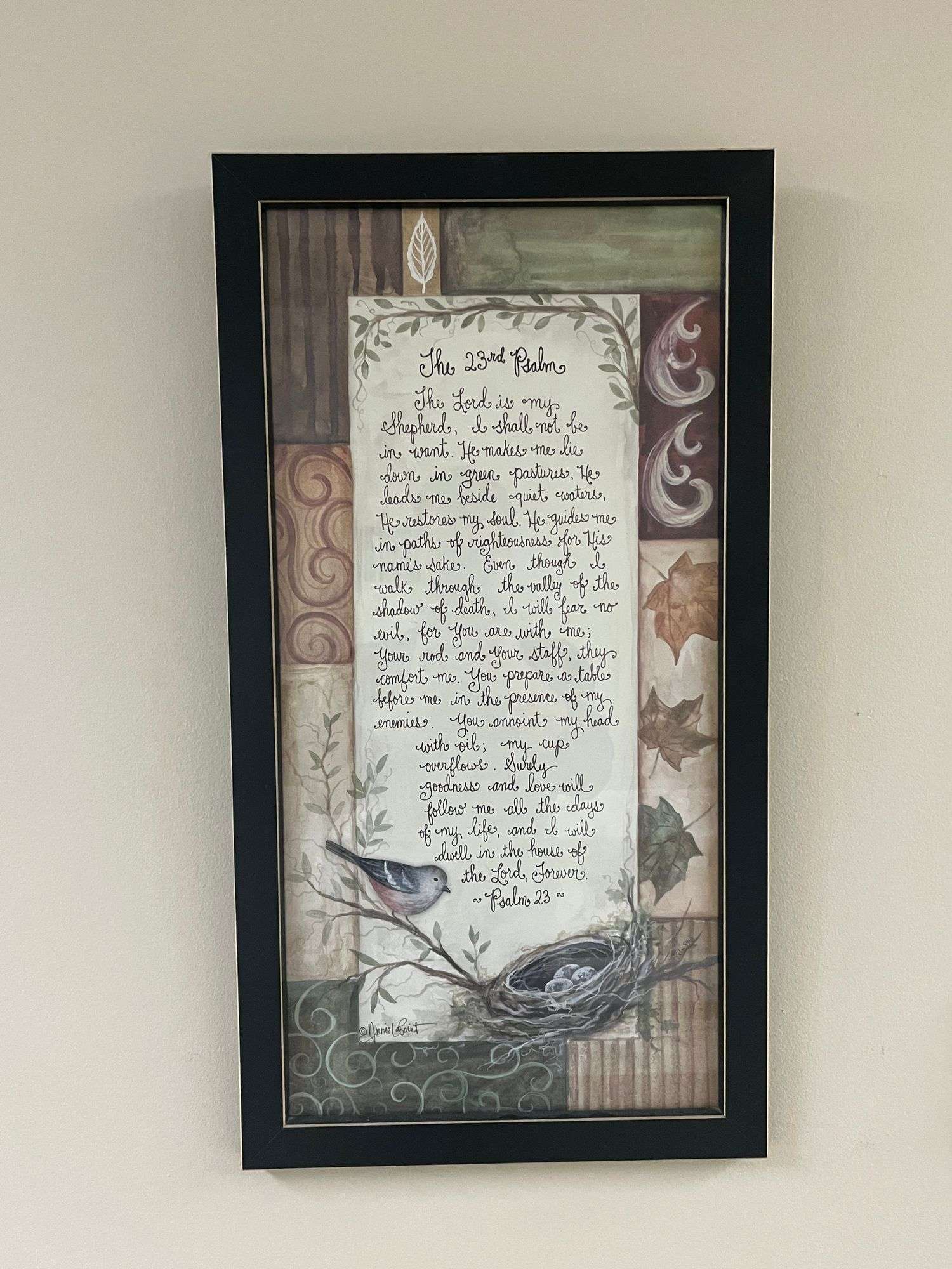 "The 23rd Psalm" Daniel LaBoint