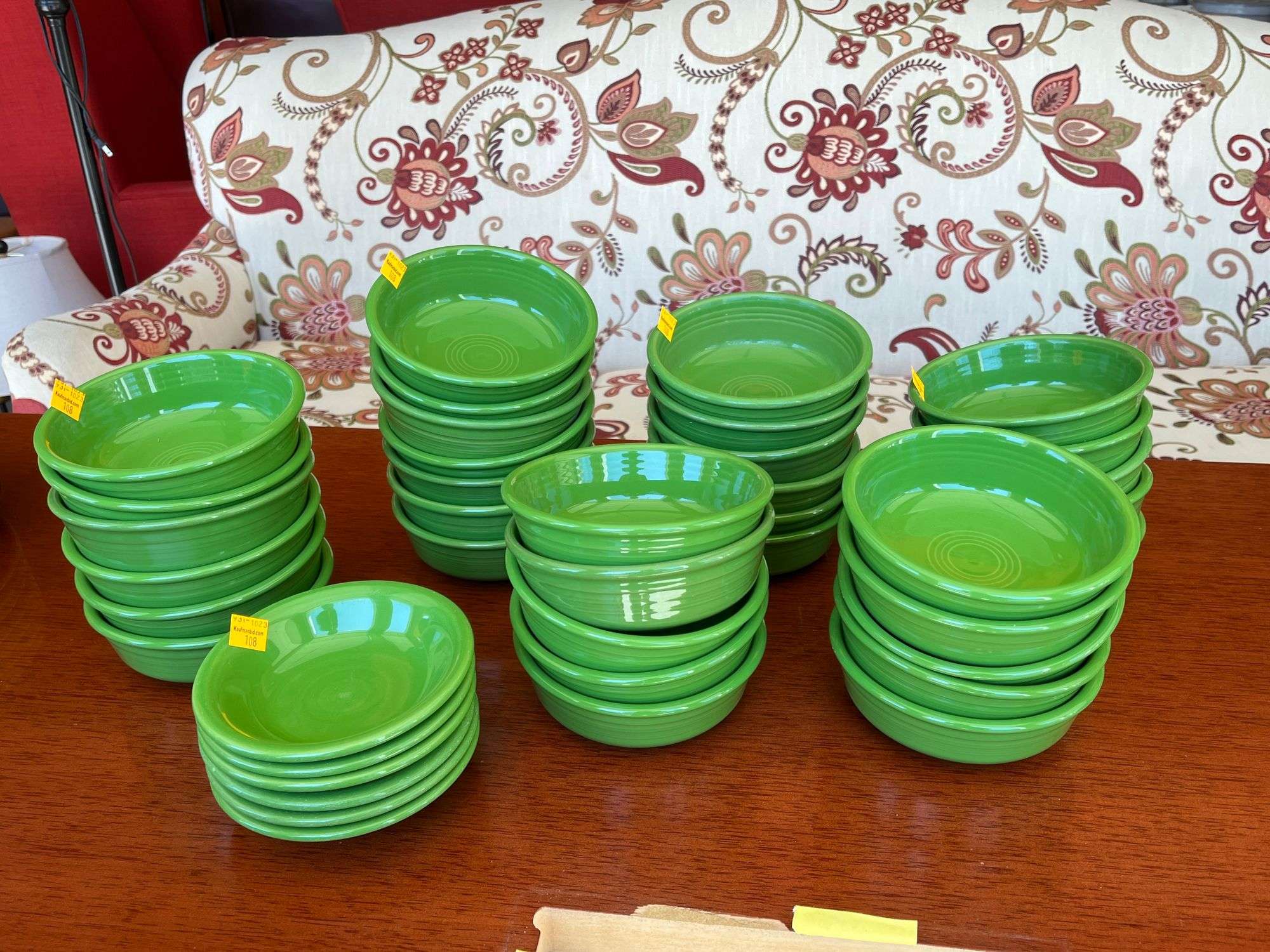Green Fiesta Dishes