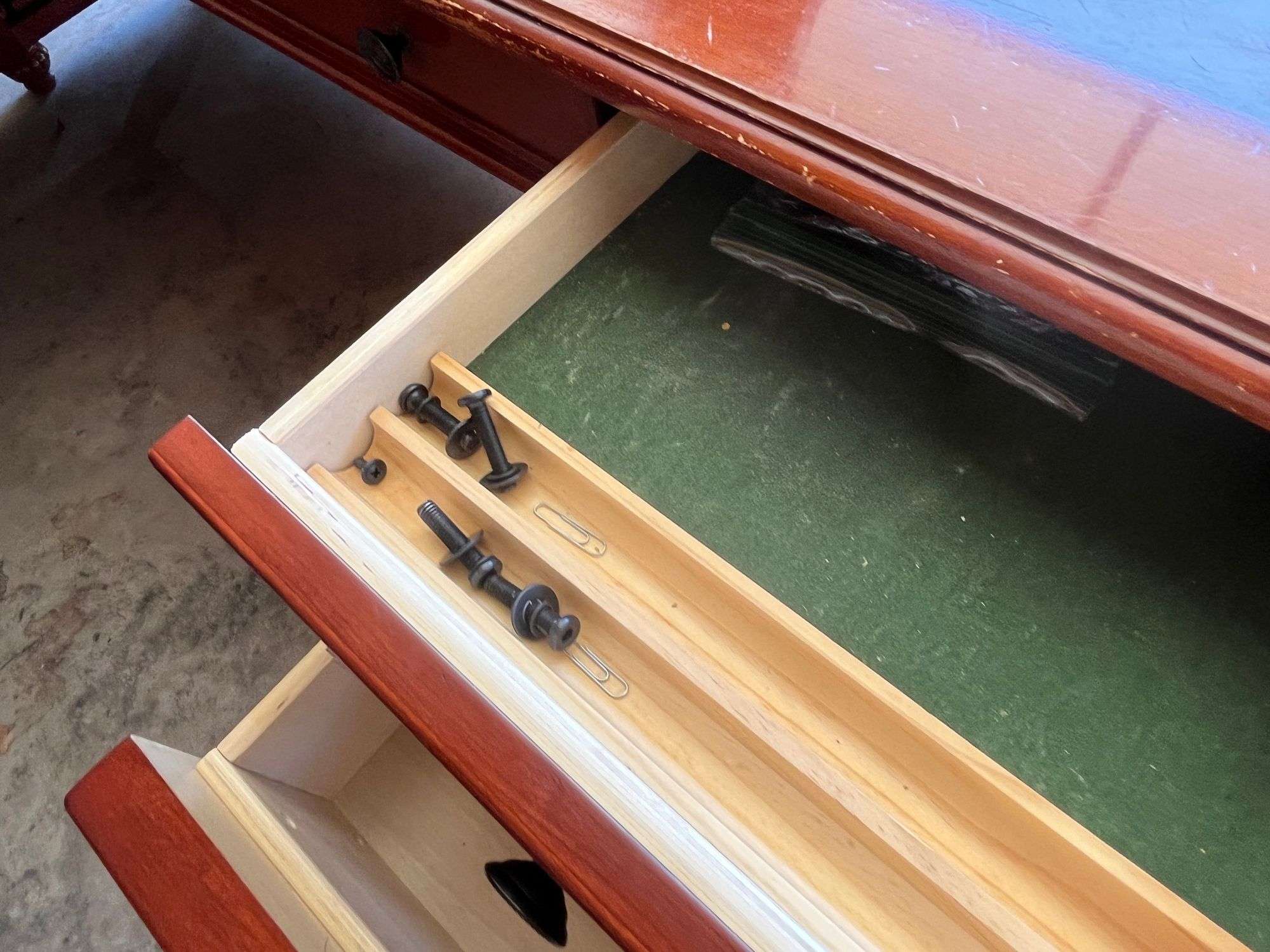 Office Corner Desk with File Cabinet