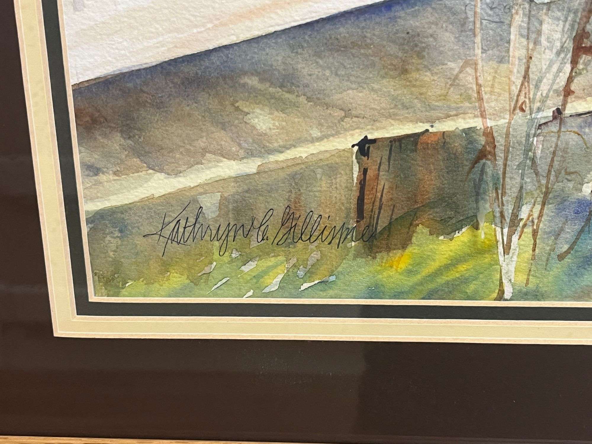 Oak Swing Print by Jerry Pastine