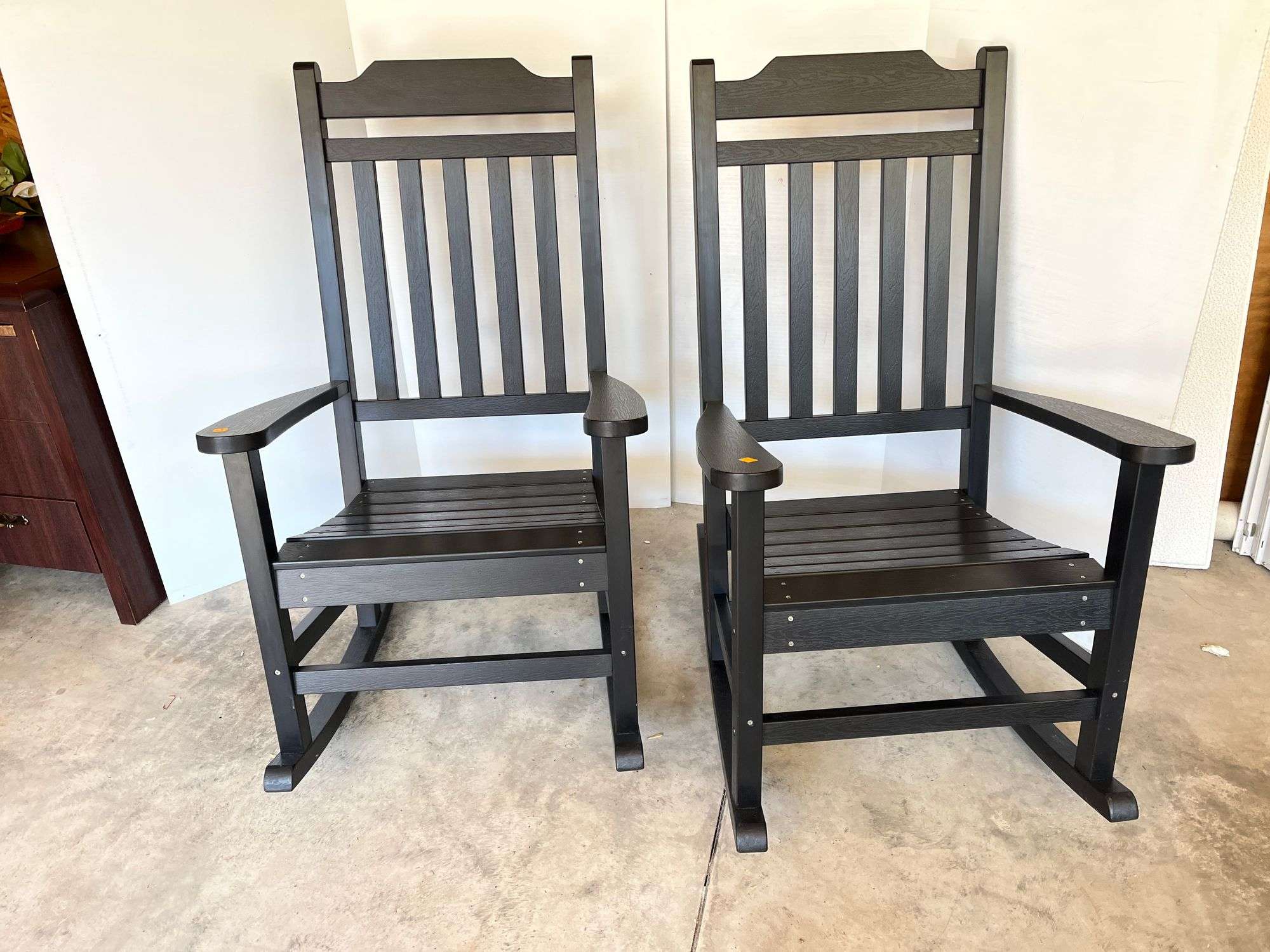 Two Porch Rocking Chairs