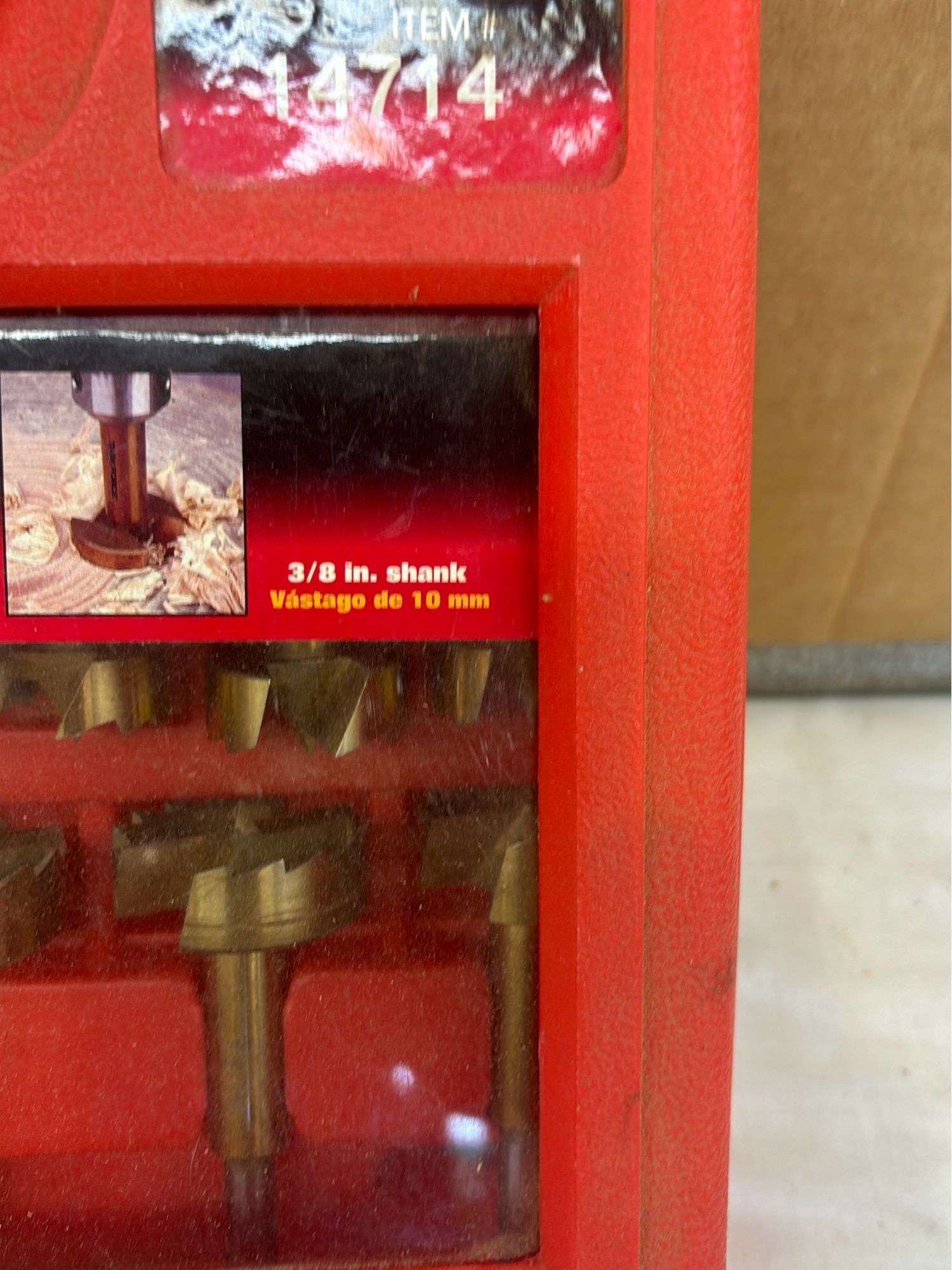 Taskforce 16pc Forstner bit set - Kaufman Realty & Auctions