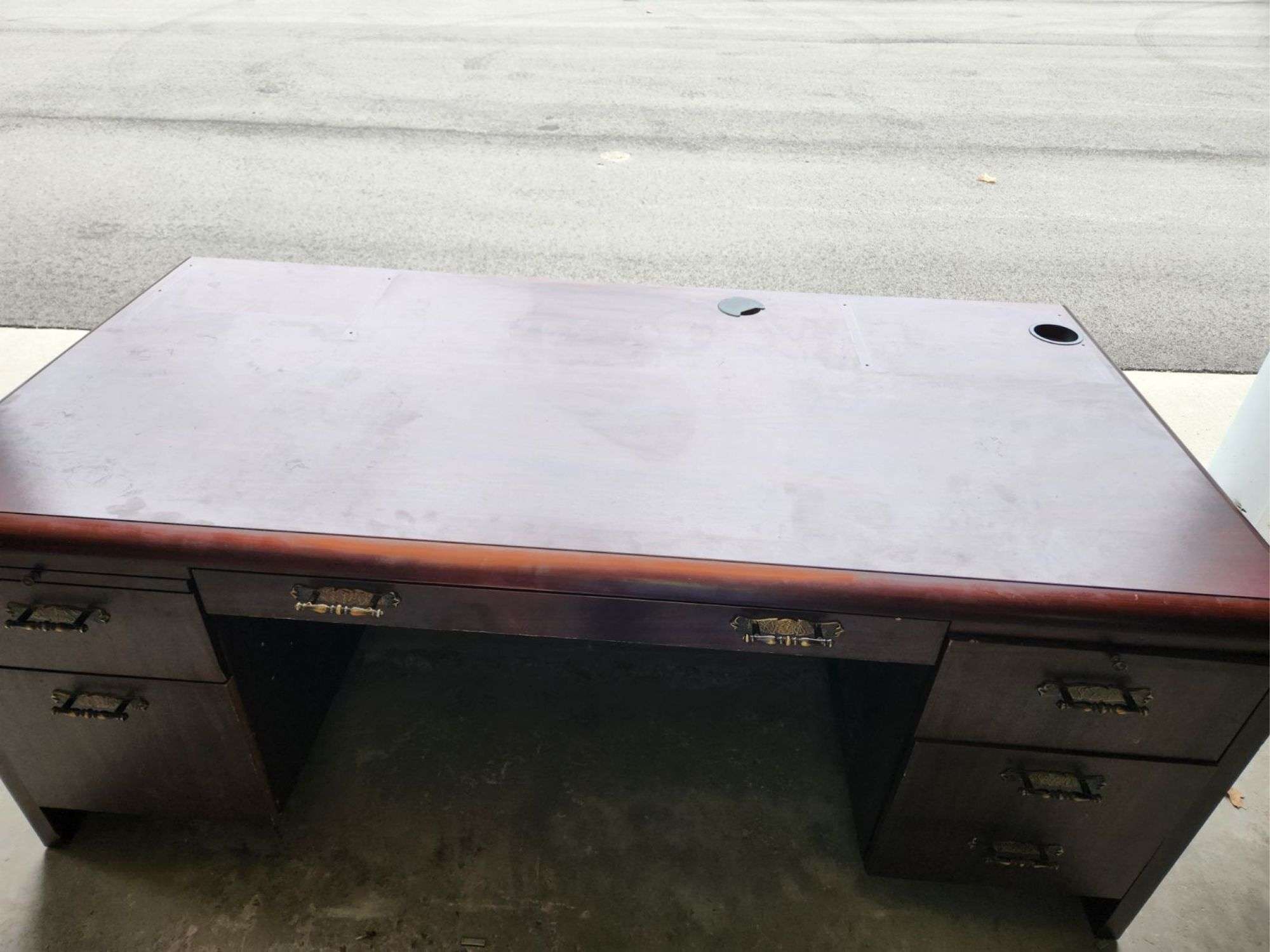 Office Desk with Top