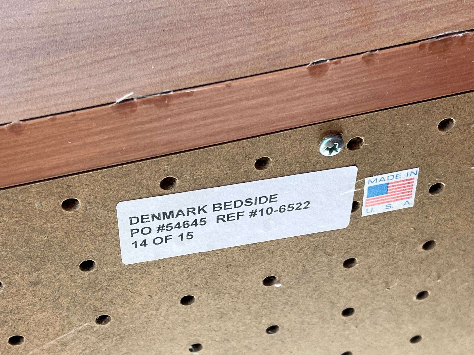 Denmark Bedside Nightstand & Chest of Drawers