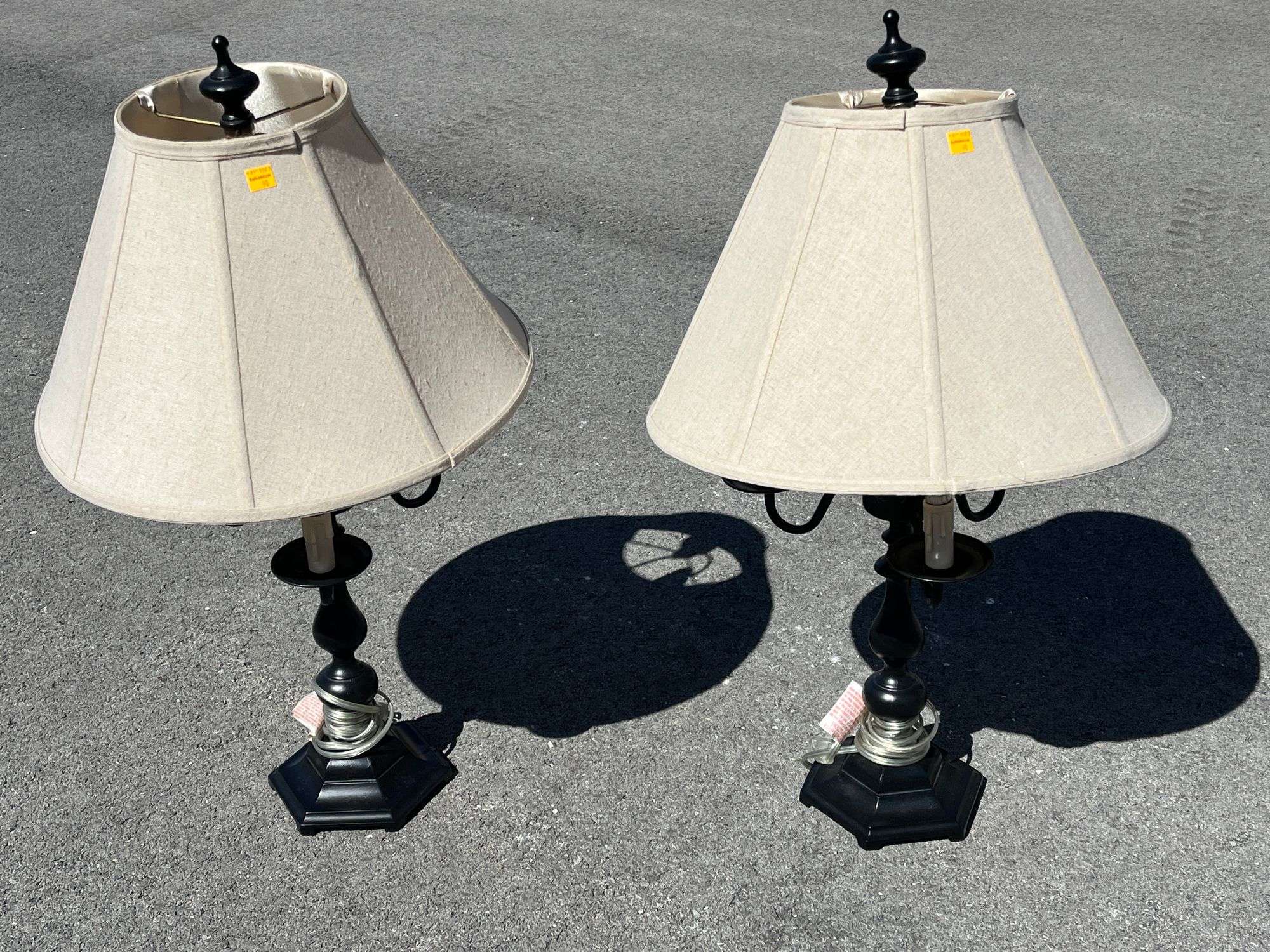 Two Electric Table Lamps