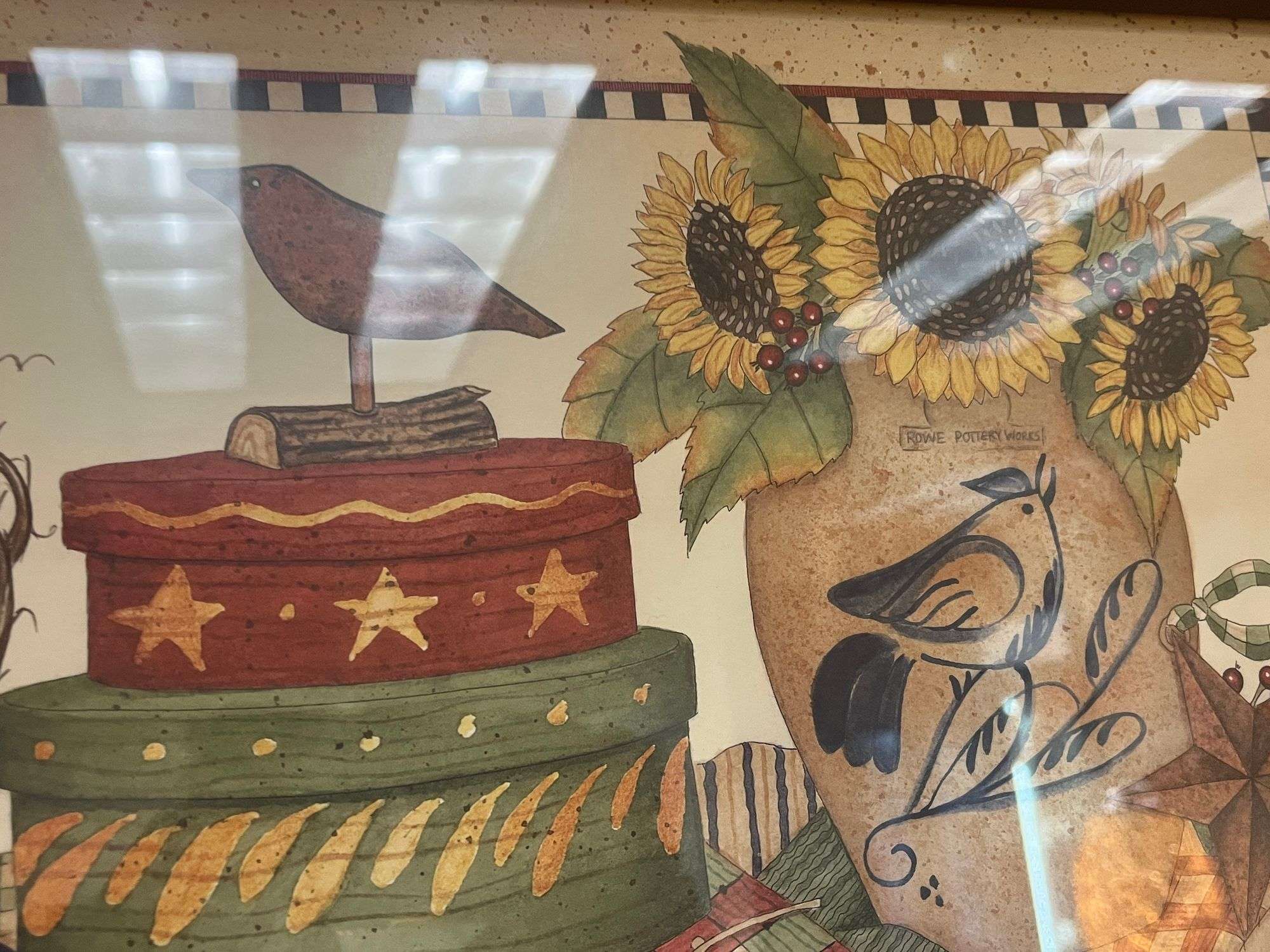 2 Country Pictures by Linda Spivey