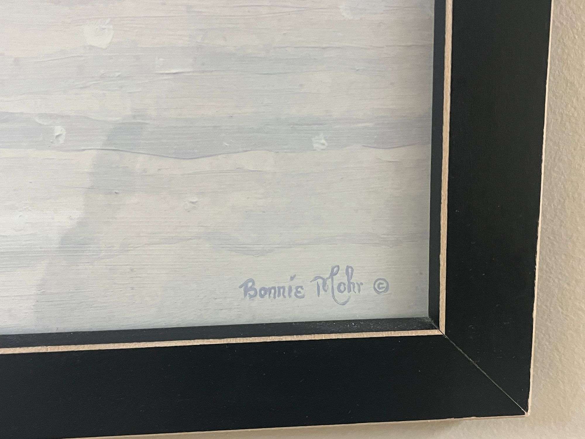 Snow Print by Bonnie Mohr