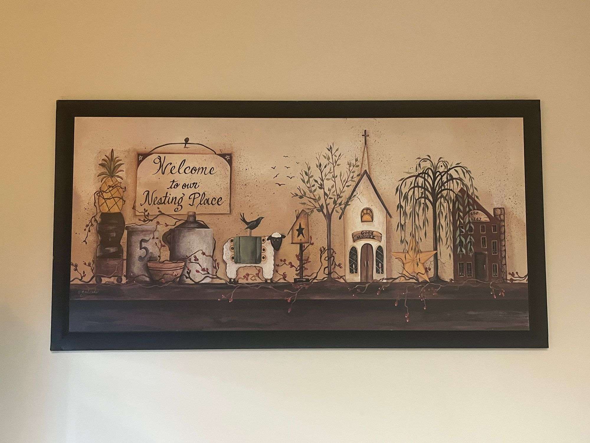 "Welcome" Picture by Gail Eads