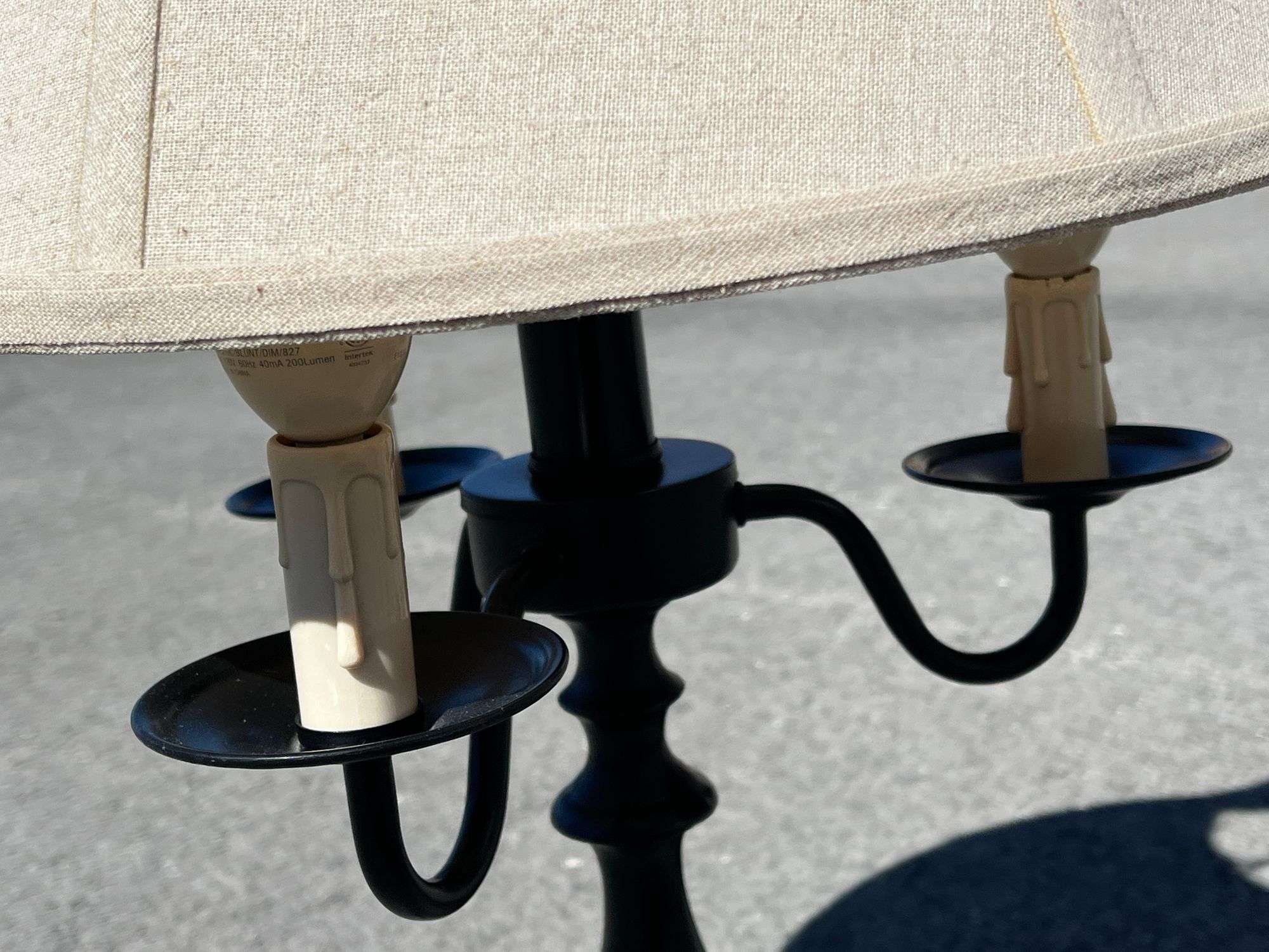 Two Electric Table Lamps